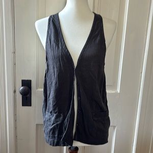 Eileen Fisher linen vest